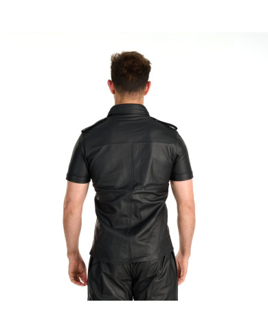 Prowler RED Police Shirt Black Medium