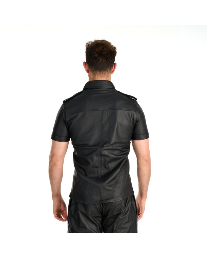 Prowler RED Police Shirt Black Medium