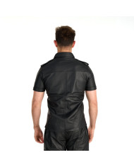 Prowler RED Police Shirt Black Medium
