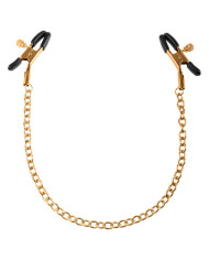 FFS Gold Chain Nipple Clamps