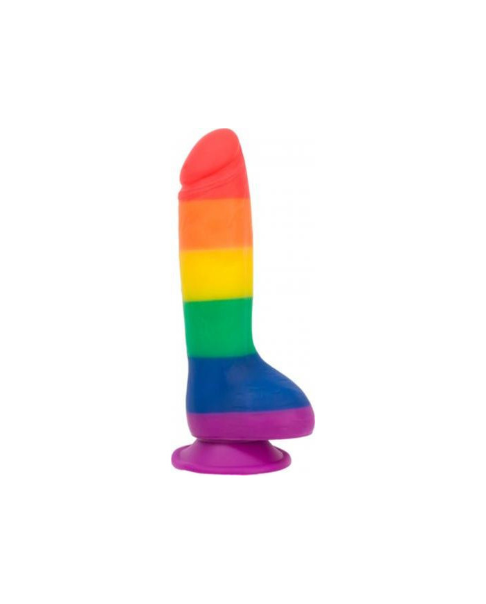 Addiction - Dildo Silicone Justin Rainbow - 19 cm