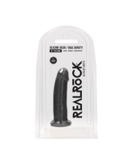 Slim Realistic Dildo with Suction Cup - 6   15,5 cm