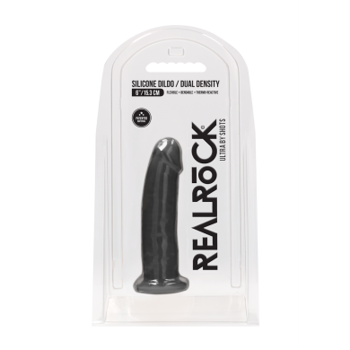 Silicone Dildo without Balls - 6   15 cm