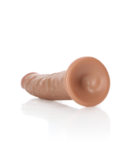 Slim Realistic Dildo with Suction Cup - 6   15,5 cm