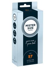 Mister Size 57mm pack of 10