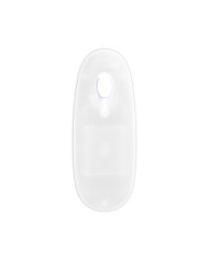 LED Vibrating Straight Cock - 6   15 cm - Transparent