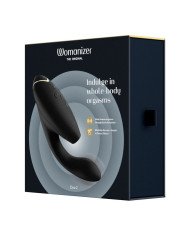 Dual Kiss - Air Pulse Vibrator - Wine Red