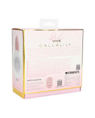 CallaLily - G-Spot Tap Vulva Breast Suction and Tongue Stimulator - Pink