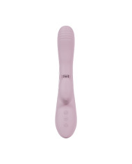 Andria - G-Spot Vibrating and Tap Clit Stimulator with LED - Pink