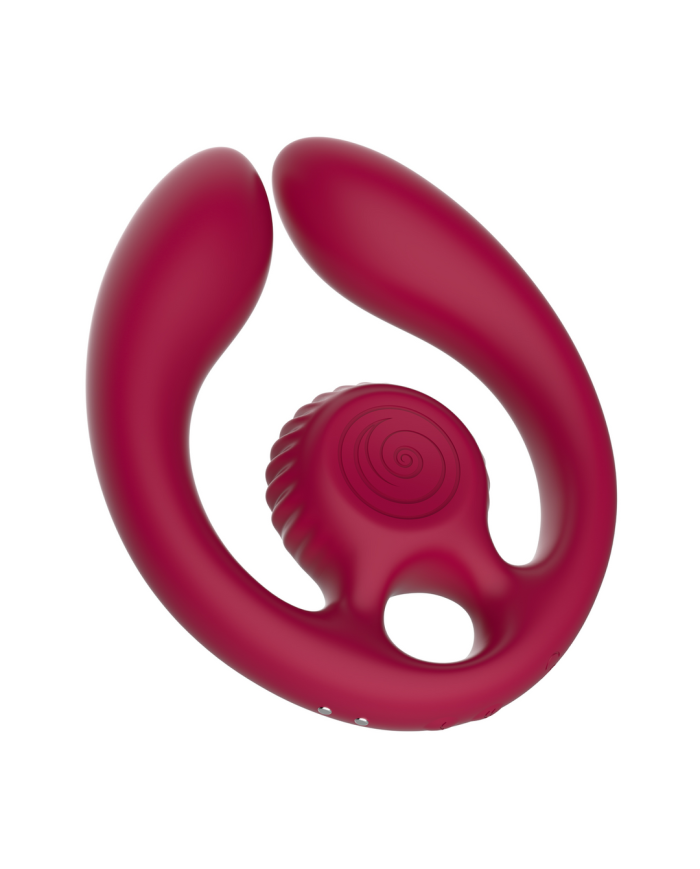 GIZI Duo - Dual Couples Stimulator - Burgundy