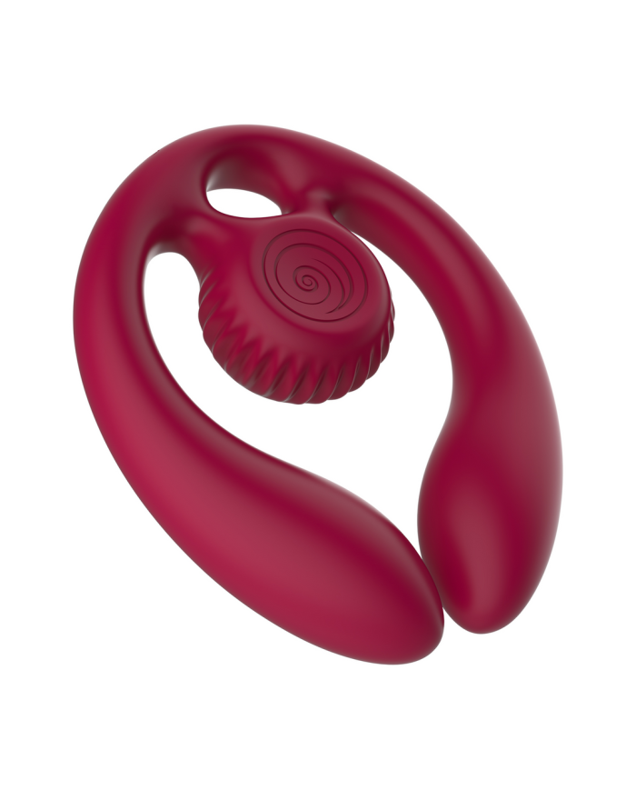 GIZI Duo - Dual Couples Stimulator - Burgundy