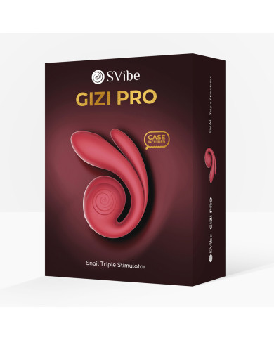 GIZI Pro - Triple Stimulator - Bordeaux