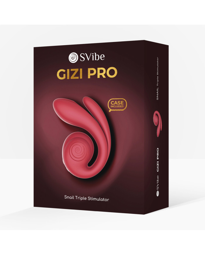GIZI Pro - Triple Stimulator - Bordeaux