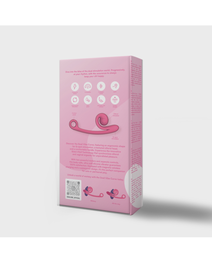 CURVE - Dual Stimulator - Pink