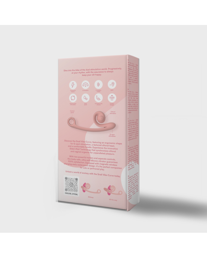 CURVE - Dual Stimulator - Peachy Pink
