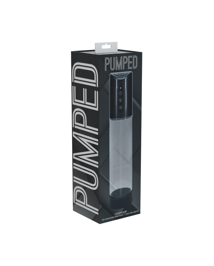 HyperPump - Rechargeable Penis Pump - Gun Metal