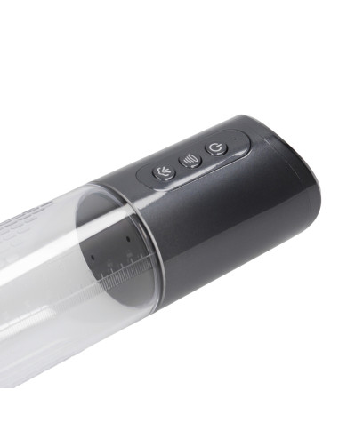 HyperPump - Rechargeable Penis Pump - Gun Metal