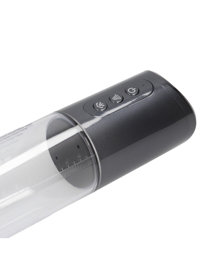 HyperPump - Rechargeable Penis Pump - Gun Metal