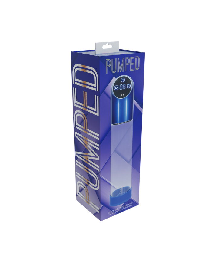 Automatic Waterproof Pump - Metal Blue