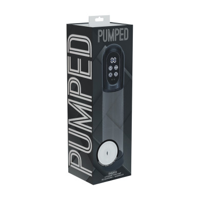 Engage - Automatic Waterproof Penis Pump and Masturbator - Gun Metal