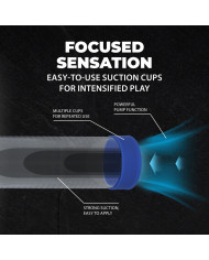 HyperPump - Rechargeable Penis Pump - Metallic Blue