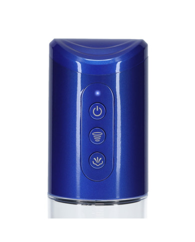 HyperPump - Rechargeable Penis Pump - Metallic Blue