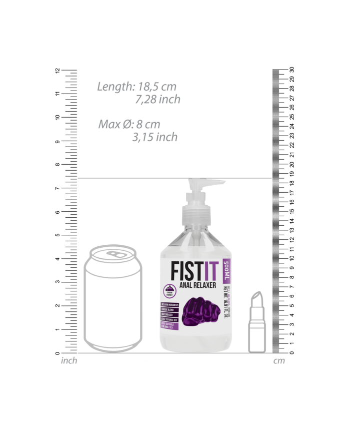 Anal Relaxer - 17 fl oz   500 ml