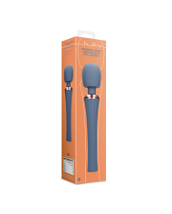 Powerful Wand Vibrator with Still Handle - Blue Nova