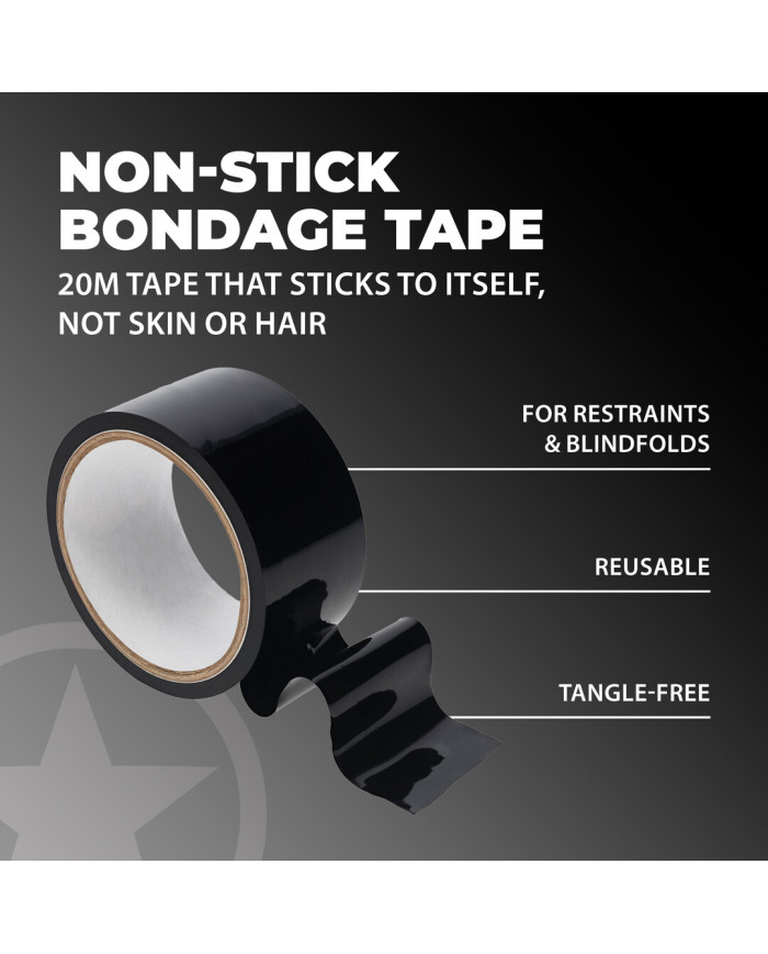 PVC Non-Stick Tape - 20 m - Black