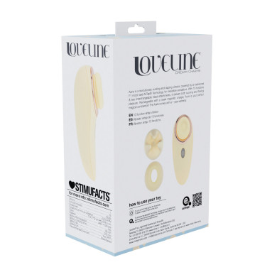 Aurie - AirTap Vibrator with Two Head Attachments - Yellow
