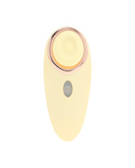Aurie - AirTap Vibrator with Two Head Attachments - Yellow