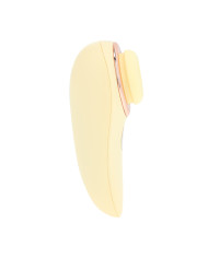 Aurie - AirTap Vibrator with Two Head Attachments - Yellow
