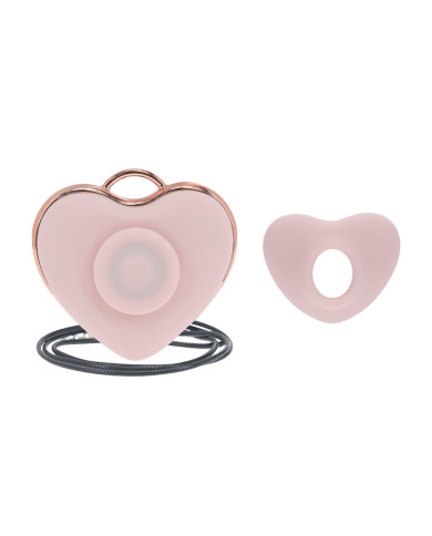 Luvie - Heart-shaped AirTap Vibrator - Pink
