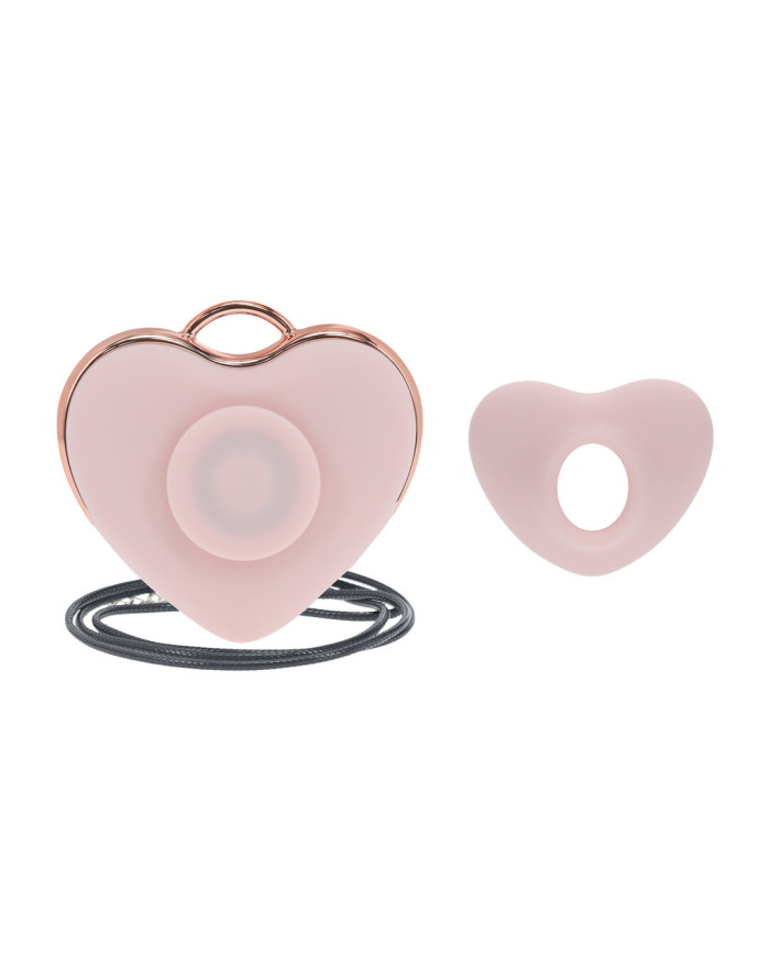 Luvie - Heart-shaped AirTap Vibrator - Pink