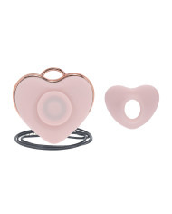 Luvie - Heart-shaped AirTap Vibrator - Pink