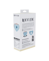 Luvie - Heart-shaped AirTap Vibrator - Blue
