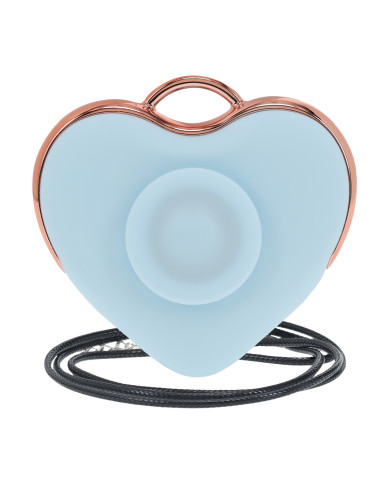 Luvie - Heart-shaped AirTap Vibrator - Blue