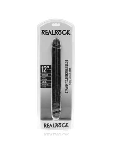 Slim Double Ended Dong 12   30,5 cm - Black