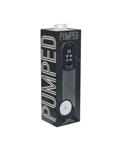Engage - Automatic Waterproof Penis Pump and Masturbator - Gun Metal
