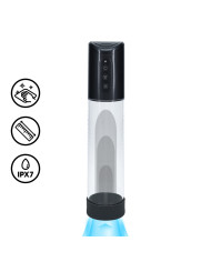 The Milker Pleasure Grip - Sucking and Vibrating Masturbator - Transparent Black