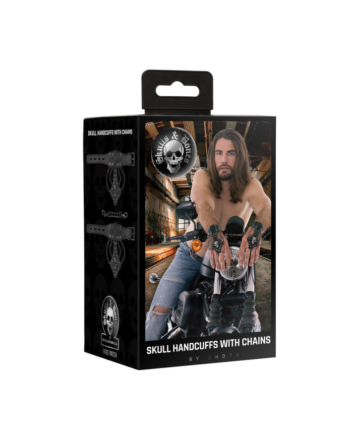 Handcuffs with Skulls and Chains