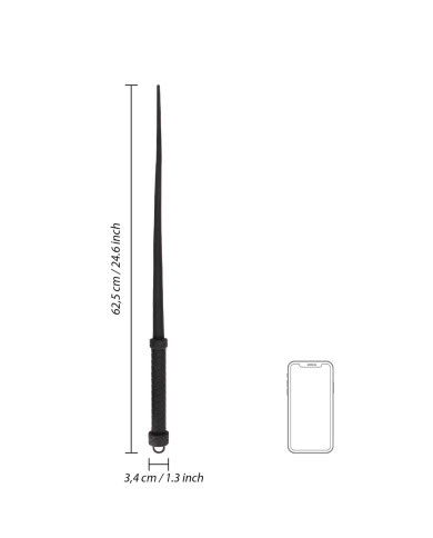 Silicone Tail Whip - Black