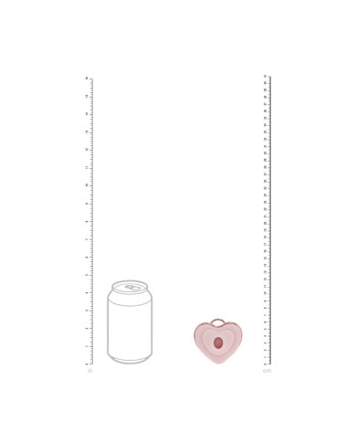 Luvie - Heart-shaped AirTap Vibrator - Pink