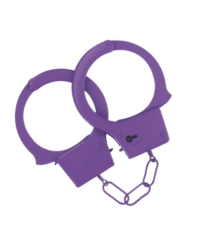 Classic Metal Handcuffs - Purple
