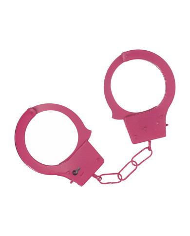 Classic Metal Handcuffs - Pink