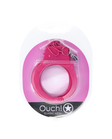 Classic Metal Handcuffs - Pink