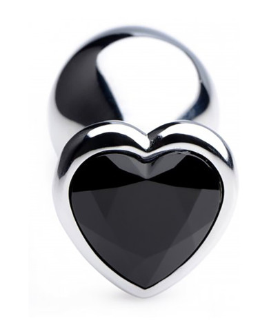 Black Heart - Butt Plug - Medium