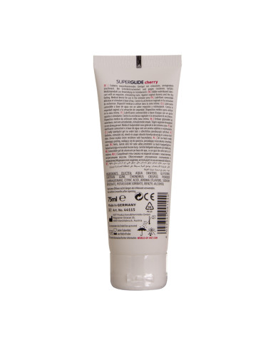 Superglide - Edible Waterbased Lubricant - Cherry - 3 fl oz   75 ml