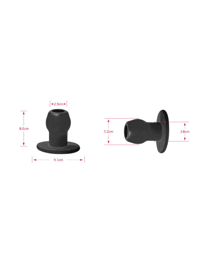 Tunnel Plug - Hollow Butt Plug - M