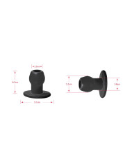Tunnel Plug - Hollow Butt Plug - M